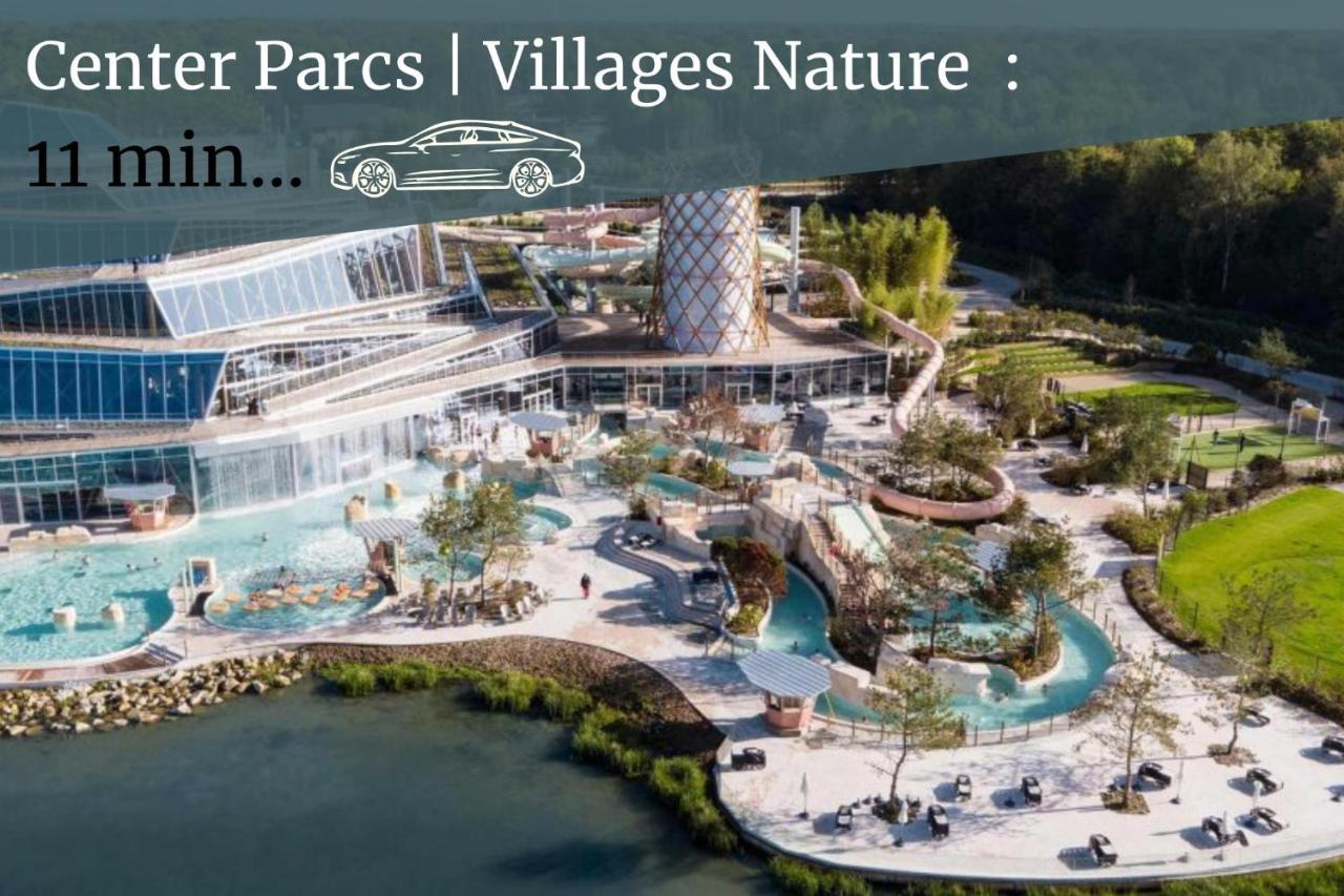 Vila Chez Roger'S 12Min Disneyland Maison Individuelle 70M2 Conches Exteriér fotografie
